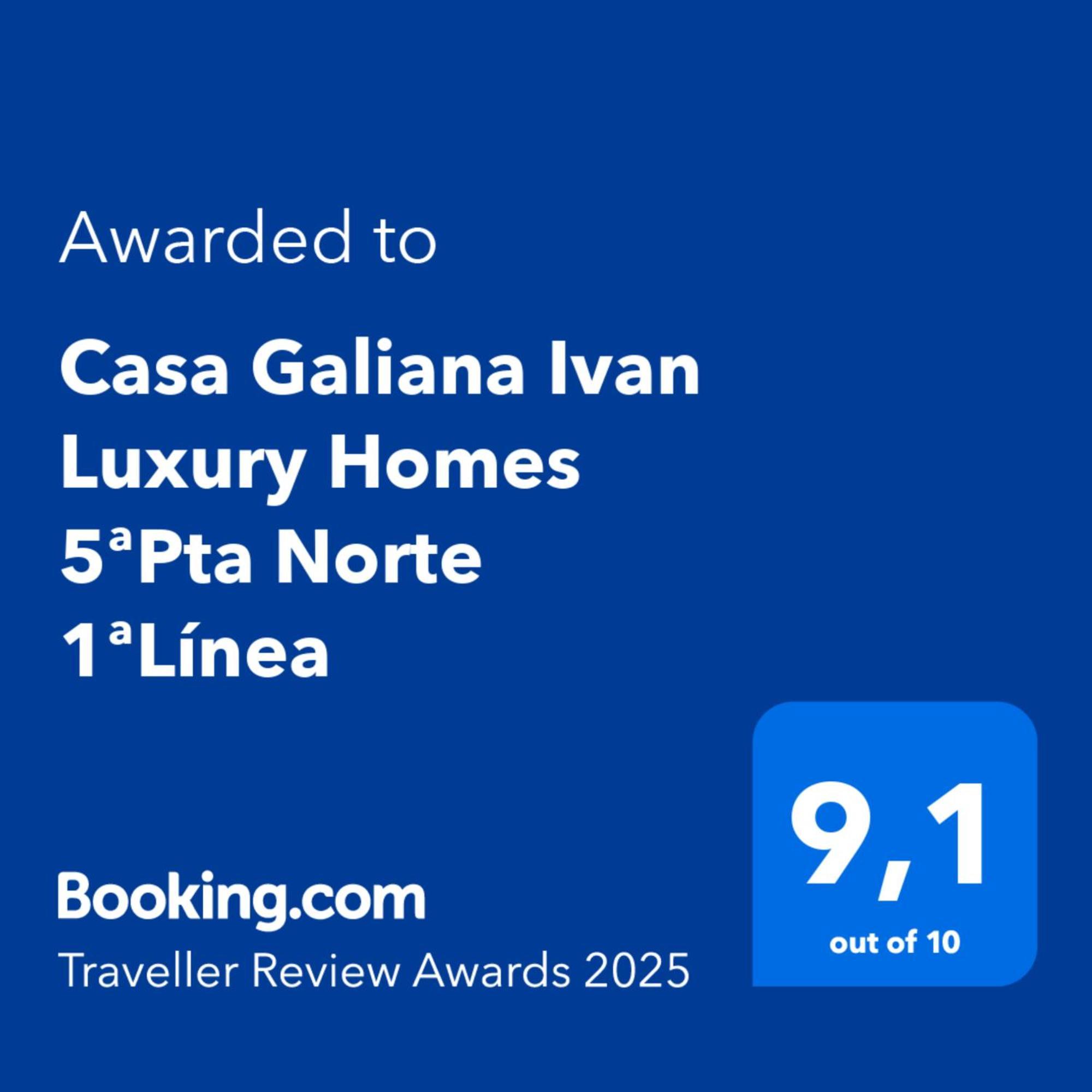 Casa Galiana Ivan Luxury Homes 5ªpta Norte 1ªlinea Apartment